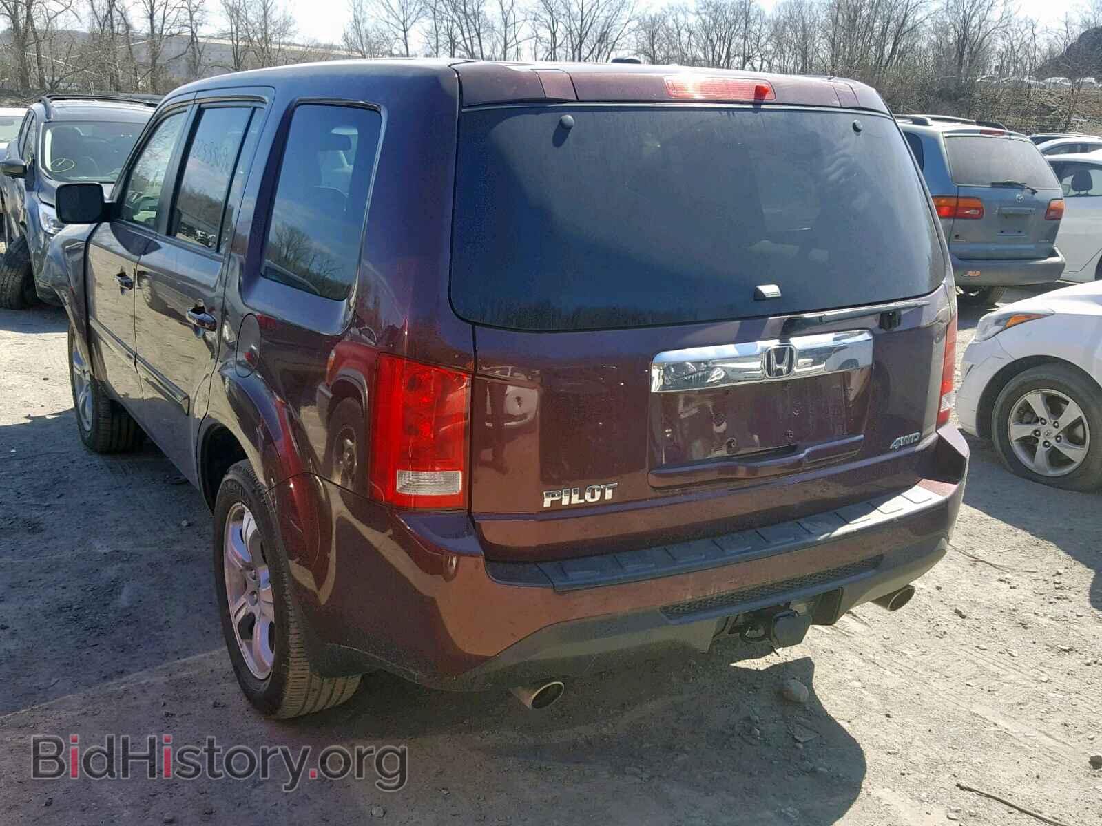 2012 HONDA PILOT EXL - VIN: 5FNYF4H57CB018302 - Фото 3