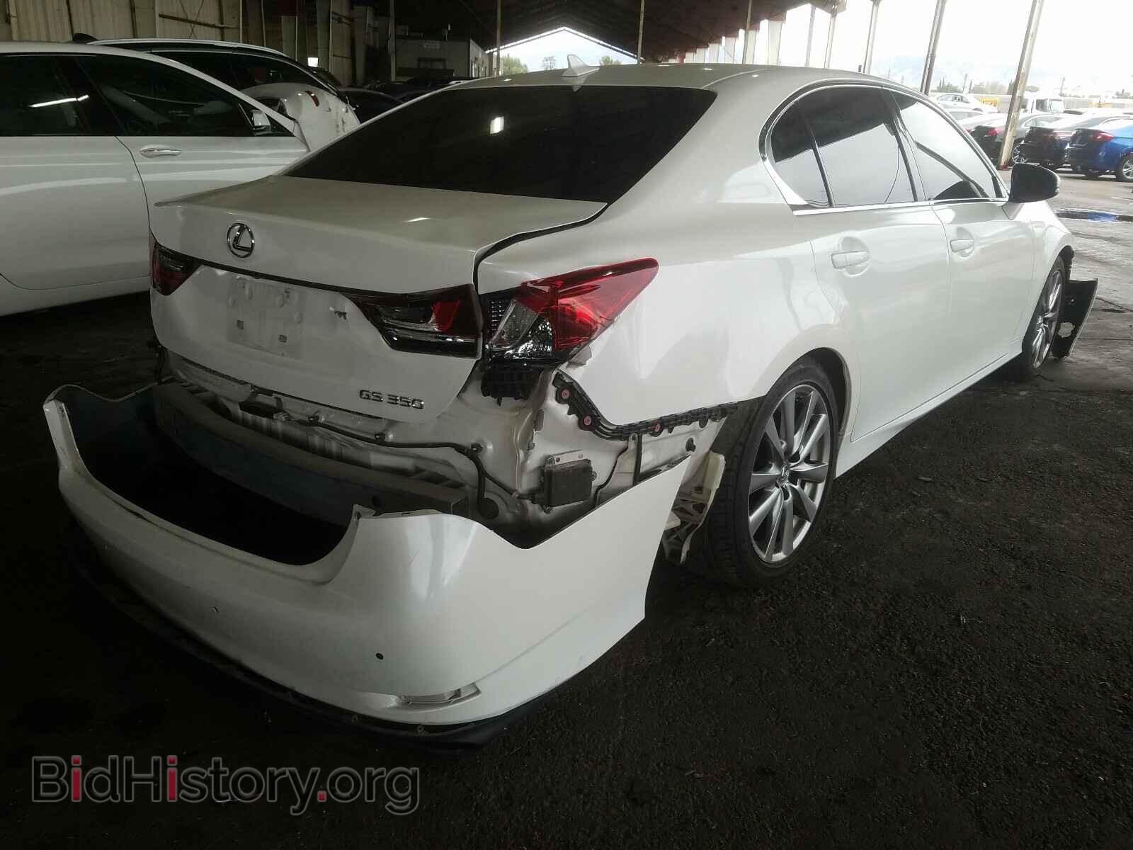 2014 LEXUS GS350 - VIN: JTHBE1BL7E5034727 - Фото 4