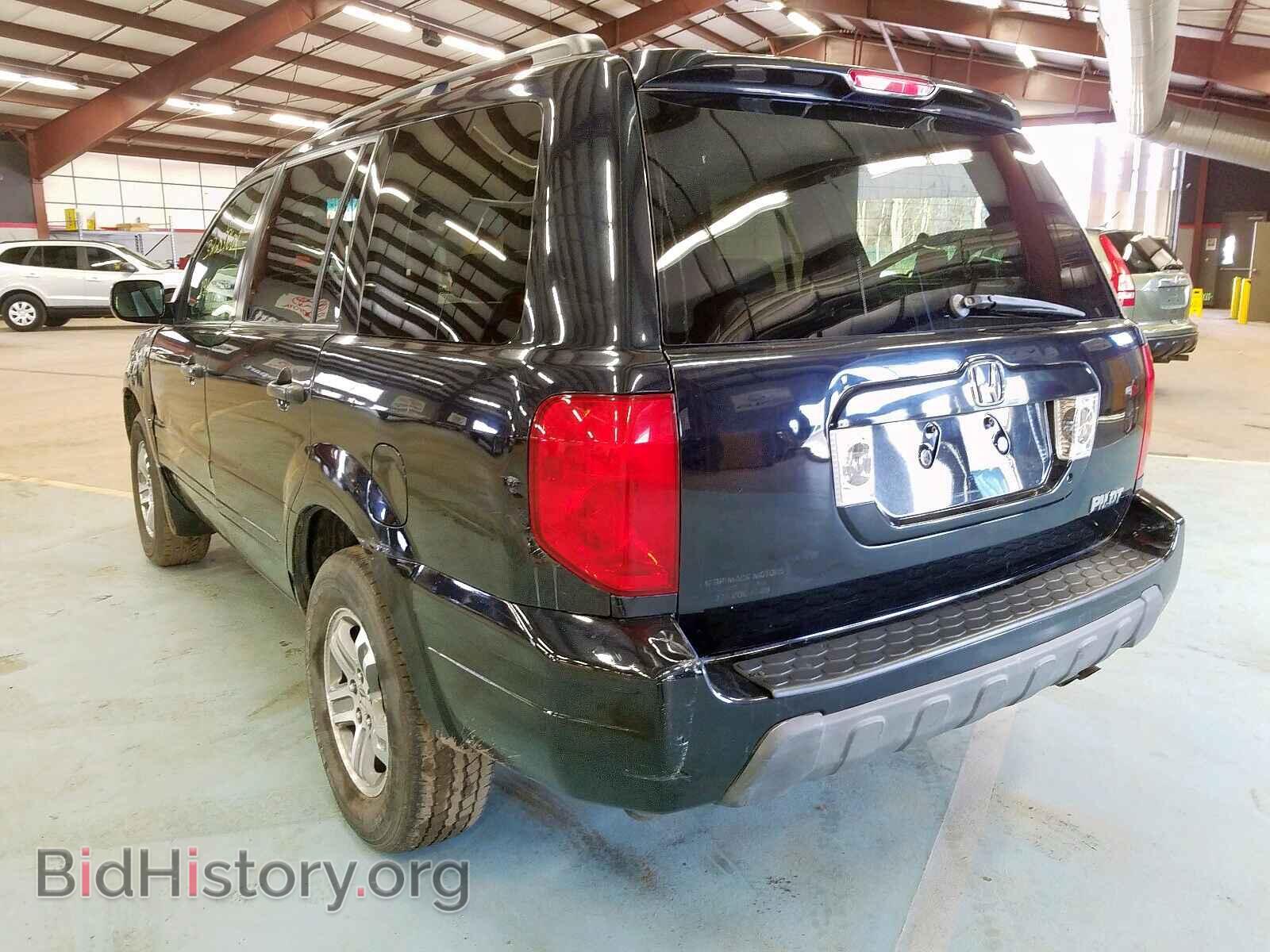 2005 HONDA PILOT - VIN: 2HKYF18625H508187 - Фото 3