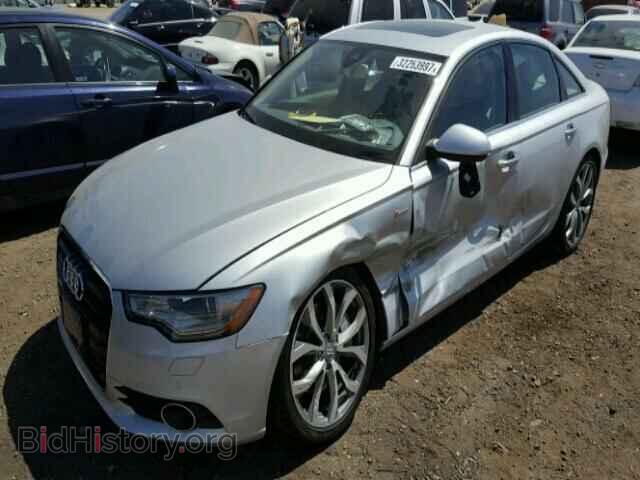 2014 AUDI A6 - VIN: WAUFGAFC0EN050546 - Фото 2