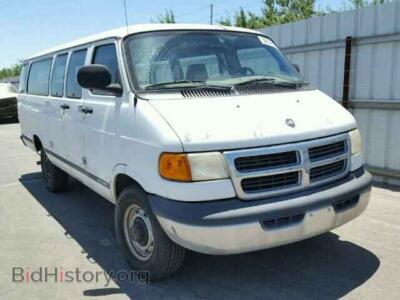 2002 Dodge RAM VAN RAM Wagon, белый — VIN 2B5WB35Z22K138761, Copart