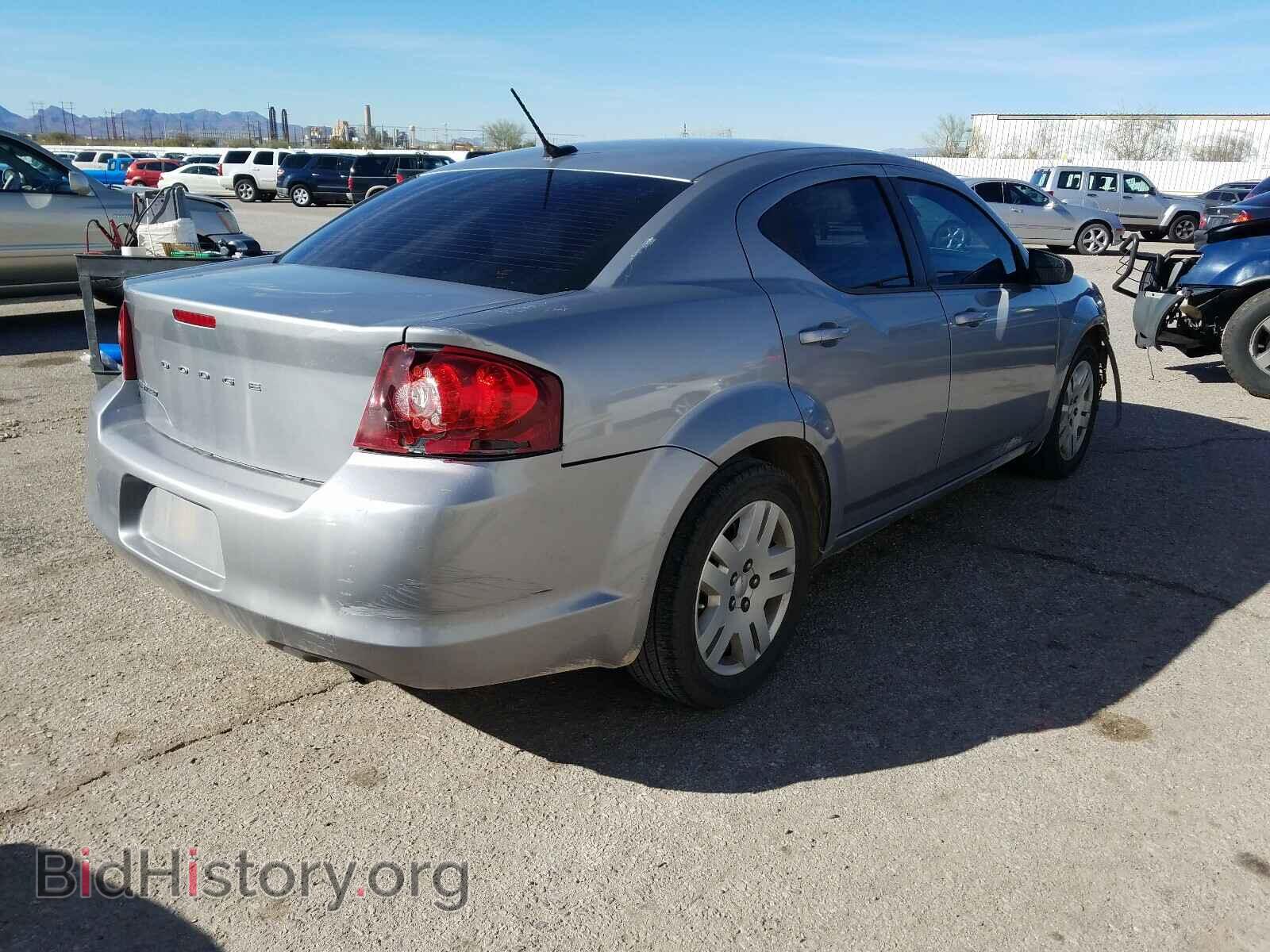 2013 DODGE AVENGER - VIN: 1C3CDZAB3DN637967 - Фото 4