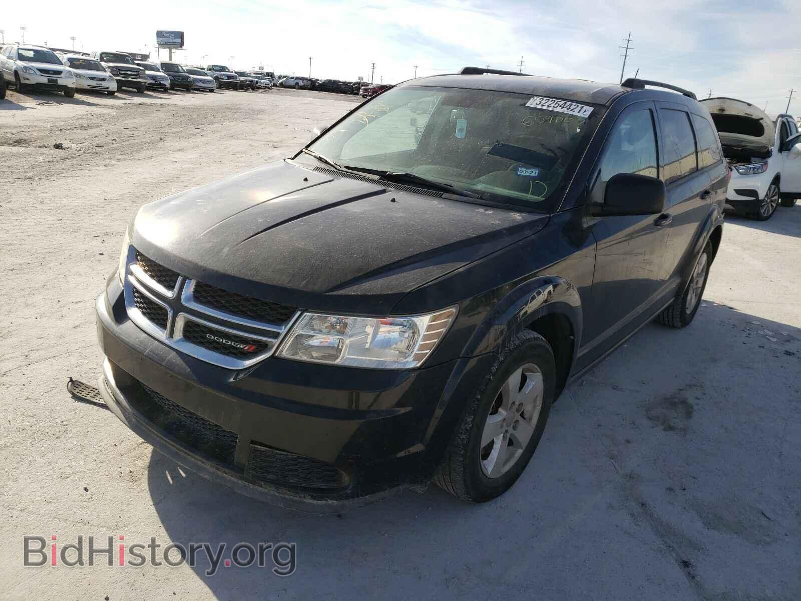 2013 DODGE JOURNEY - VIN: 3C4PDCAB4DT659003 - Фото 2