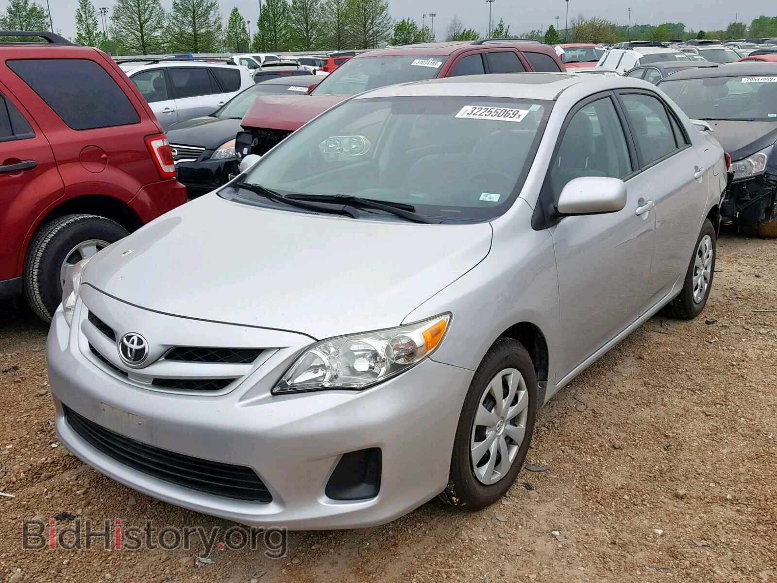 2011 TOYOTA COROLLA BA - VIN: 2T1BU4EE2BC641782 - Фото 2