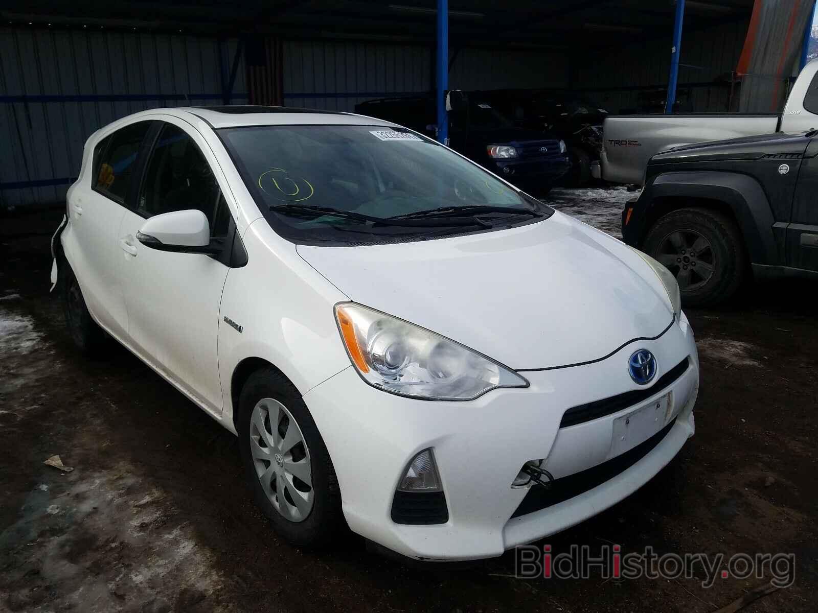 Photo JTDKDTB3XC1020065 - TOYOTA PRIUS 2012