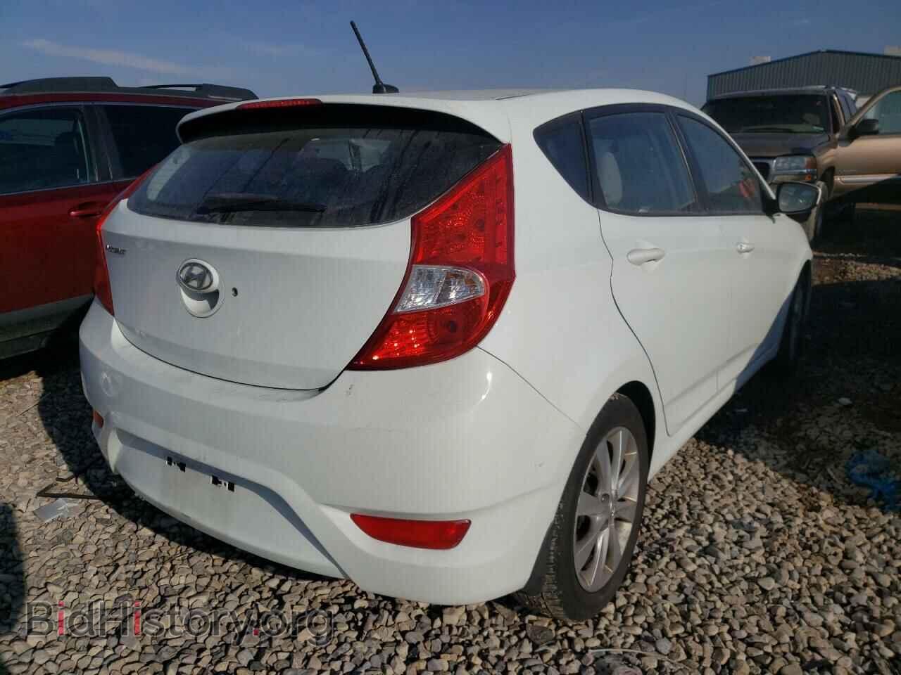 2012 HYUNDAI ACCENT - VIN: KMHCU5AE6CU045185 - Фото 4