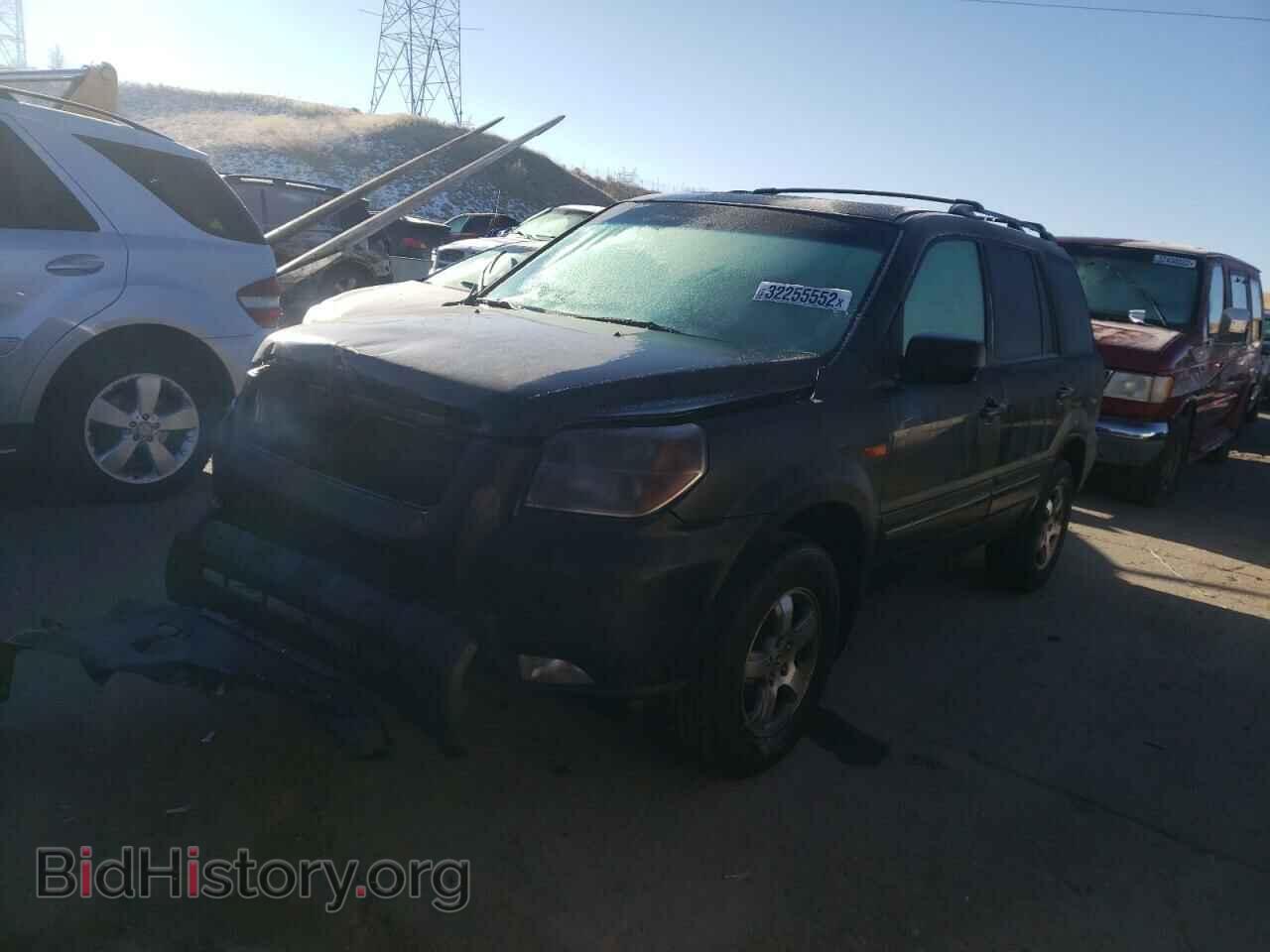 2007 HONDA PILOT - VIN: 2HKYF18587H511542 - Фото 2