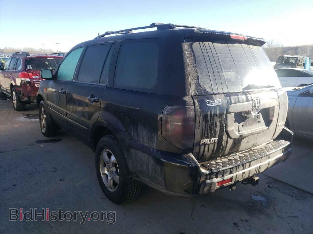 2007 HONDA PILOT - VIN: 2HKYF18587H511542 - Фото 3