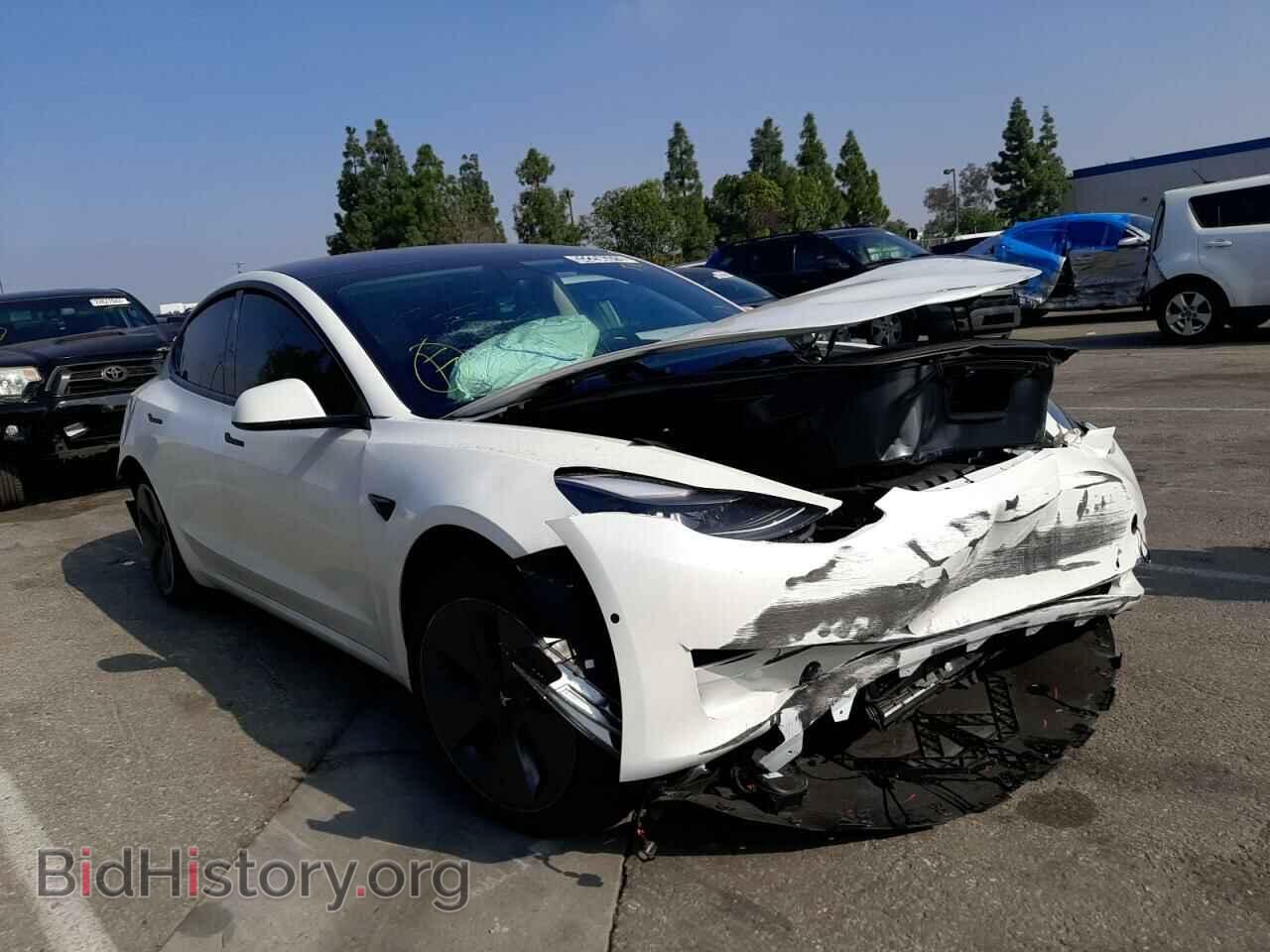 Photo 5YJ3E1EA7MF099798 - TESLA MODEL 3 2021