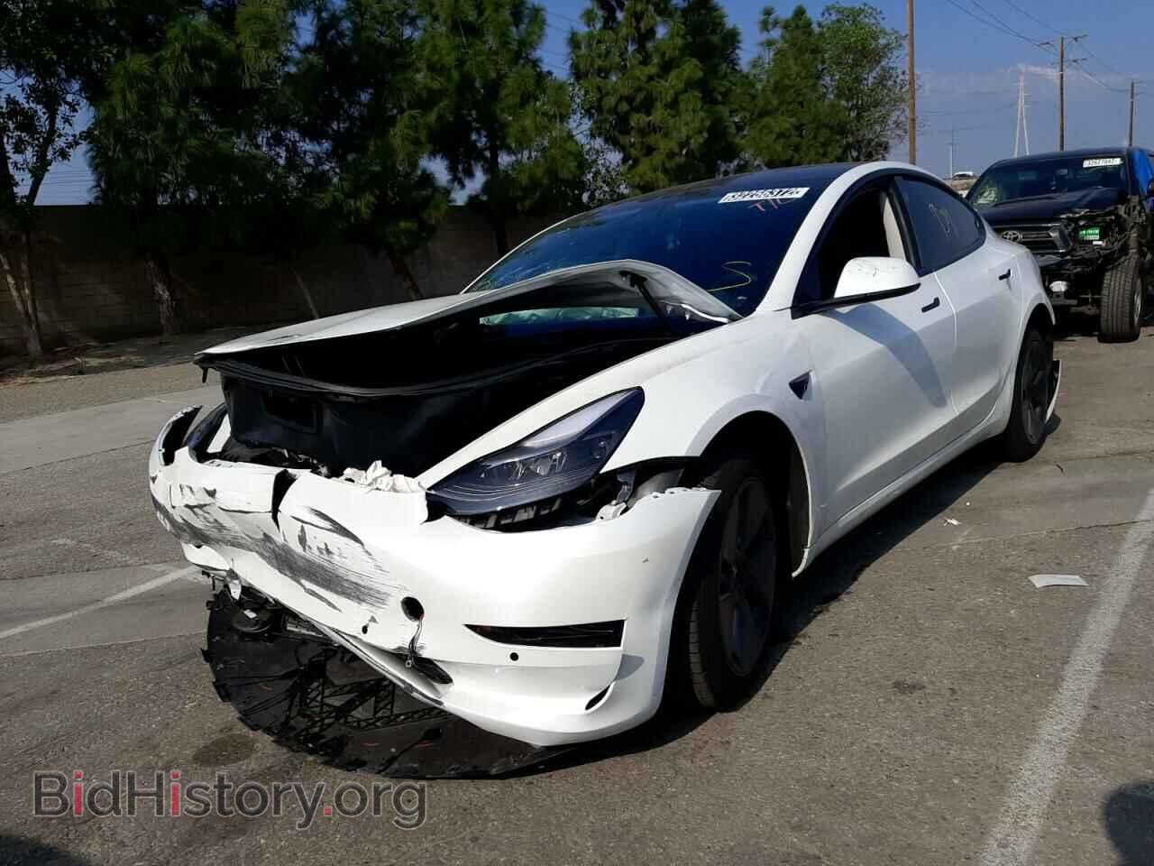 2021 TESLA MODEL 3 - VIN: 5YJ3E1EA7MF099798 - Фото 2