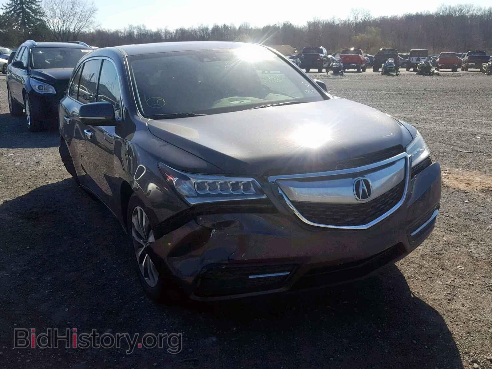 Фотография 5FRYD4H45EB004252 - ACURA MDX 2014