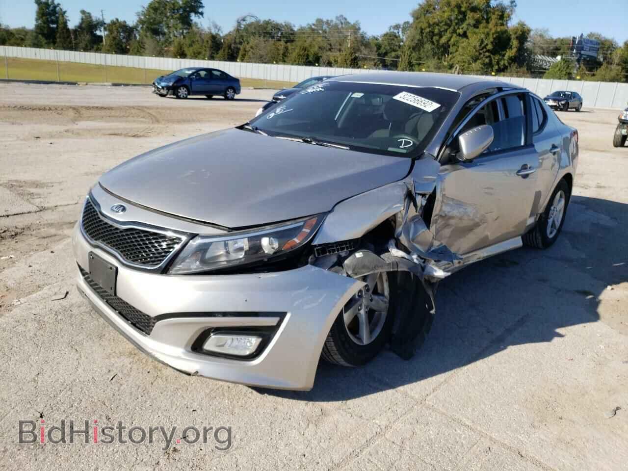 2015 KIA OPTIMA - VIN: KNAGM4A77F5547717 - Фото 2
