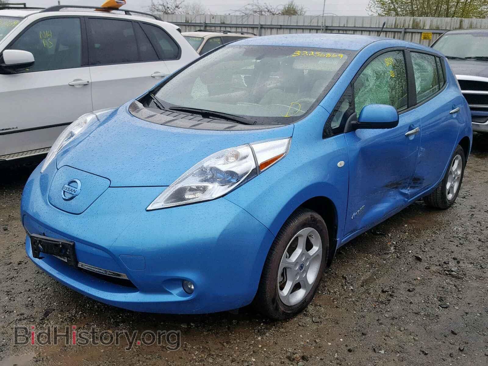 2012 NISSAN LEAF - VIN: JN1AZ0CP3CT018436 - Фото 2