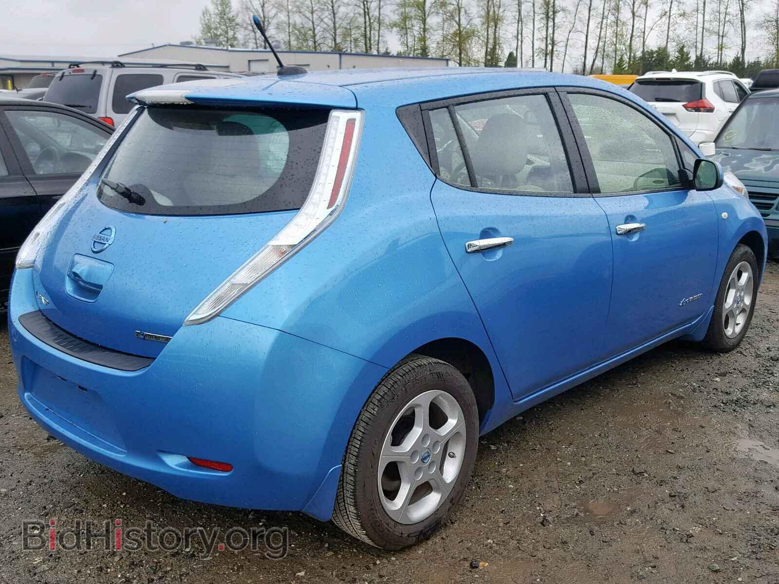 2012 NISSAN LEAF - VIN: JN1AZ0CP3CT018436 - Фото 4