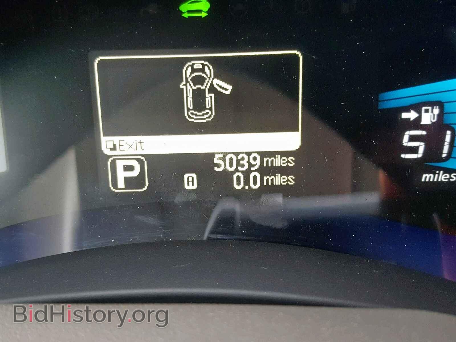 2012 NISSAN LEAF - VIN: JN1AZ0CP3CT018436 - Фото 8