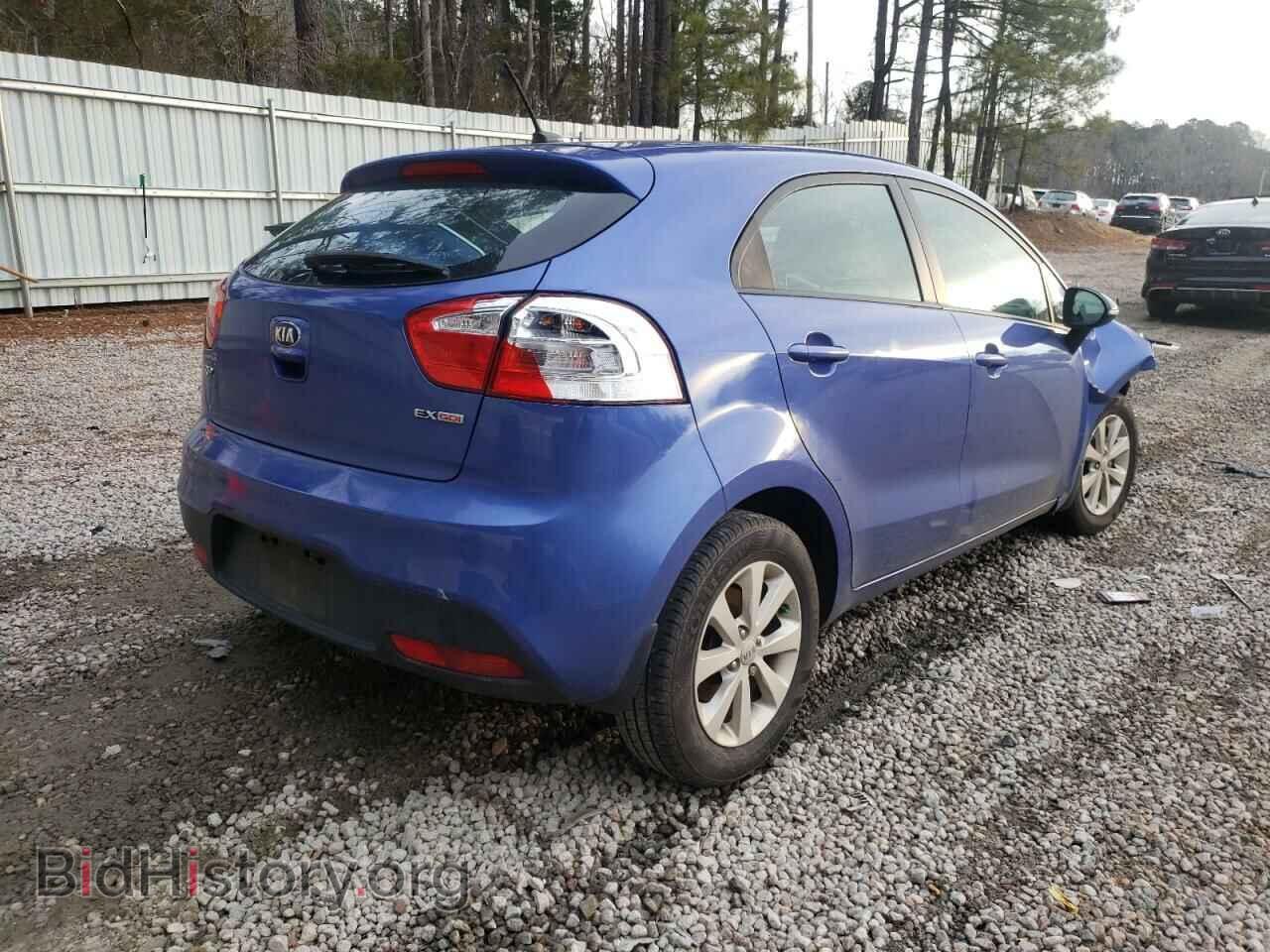 2013 KIA RIO - VIN: KNADN5A33D6171785 - Фото 4