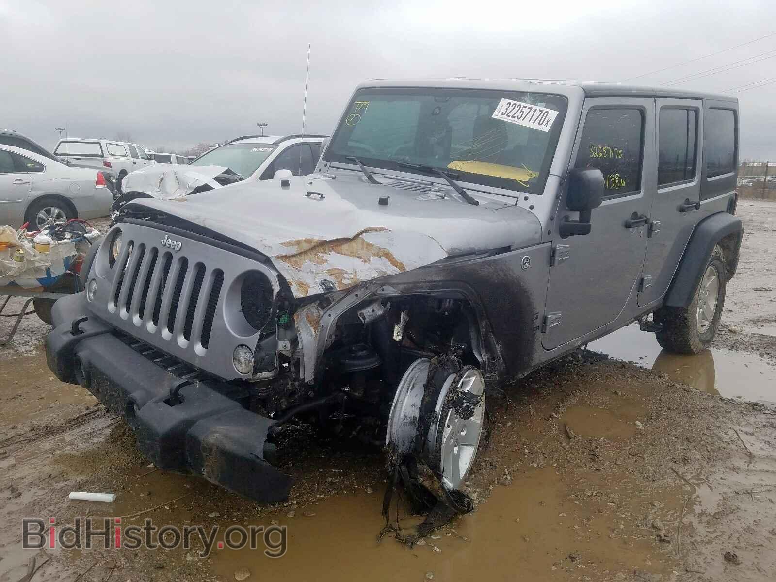 2017 JEEP WRANGLER - VIN: 1C4BJWDG3HL557723 - Фото 2