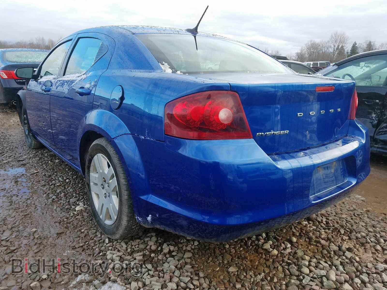 2014 DODGE AVENGER - VIN: 1C3CDZAB4EN115897 - Фото 3