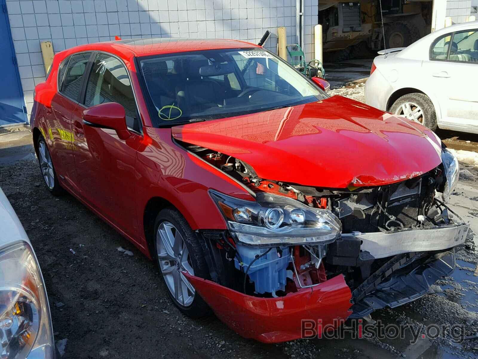 Photo JTHKD5BH1E2206497 - LEXUS CT 200 2014