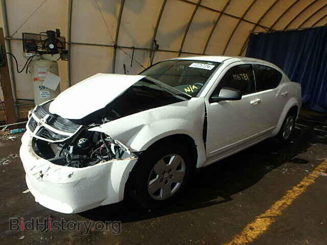 2008 DODGE AVENGER - VIN: 1B3LC46K18N687123 - Фото 2