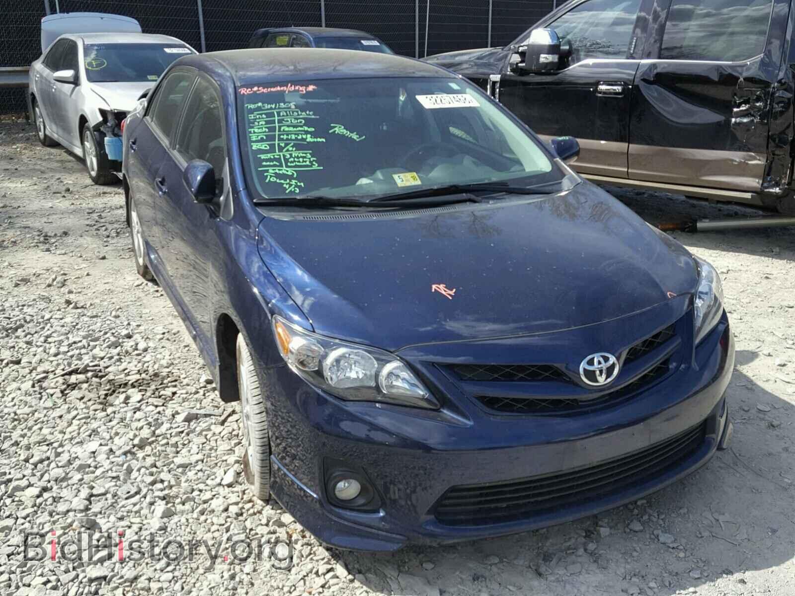 Photo 2T1BU4EE9DC109545 - TOYOTA COROLLA BA 2013