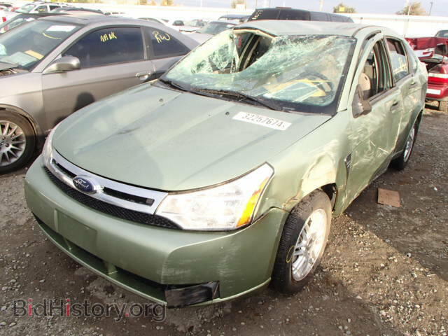 2008 FORD FOCUS - VIN: 1FAHP35N28W196607 - Фото 2