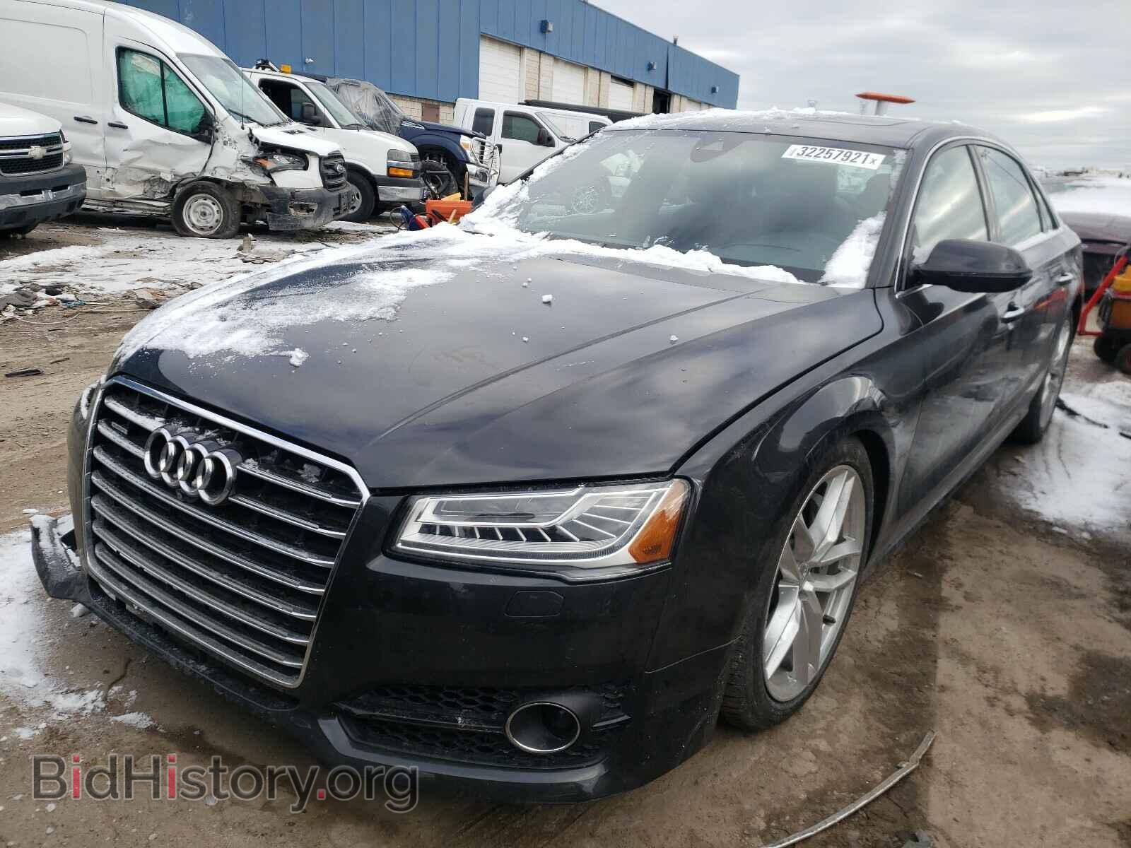 2017 AUDI A8 - VIN: WAU44AFD3HN019417 - Фото 2