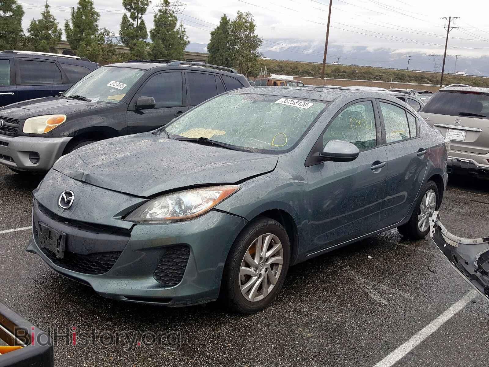 2012 MAZDA 3 - VIN: JM1BL1W85C1537965 - Фото 2