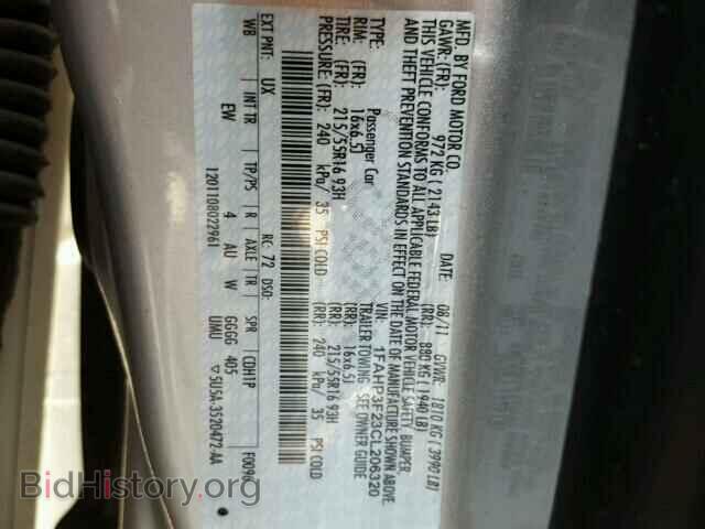 2012 FORD FOCUS - VIN: 1FAHP3F23CL206320 - Photo 10