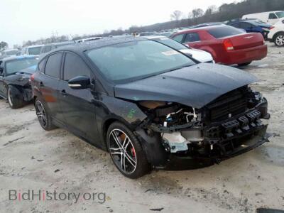 2017 Ford FOCUS FOCUS ST, черный — VIN 1FADP3L9XHL336277, Copart