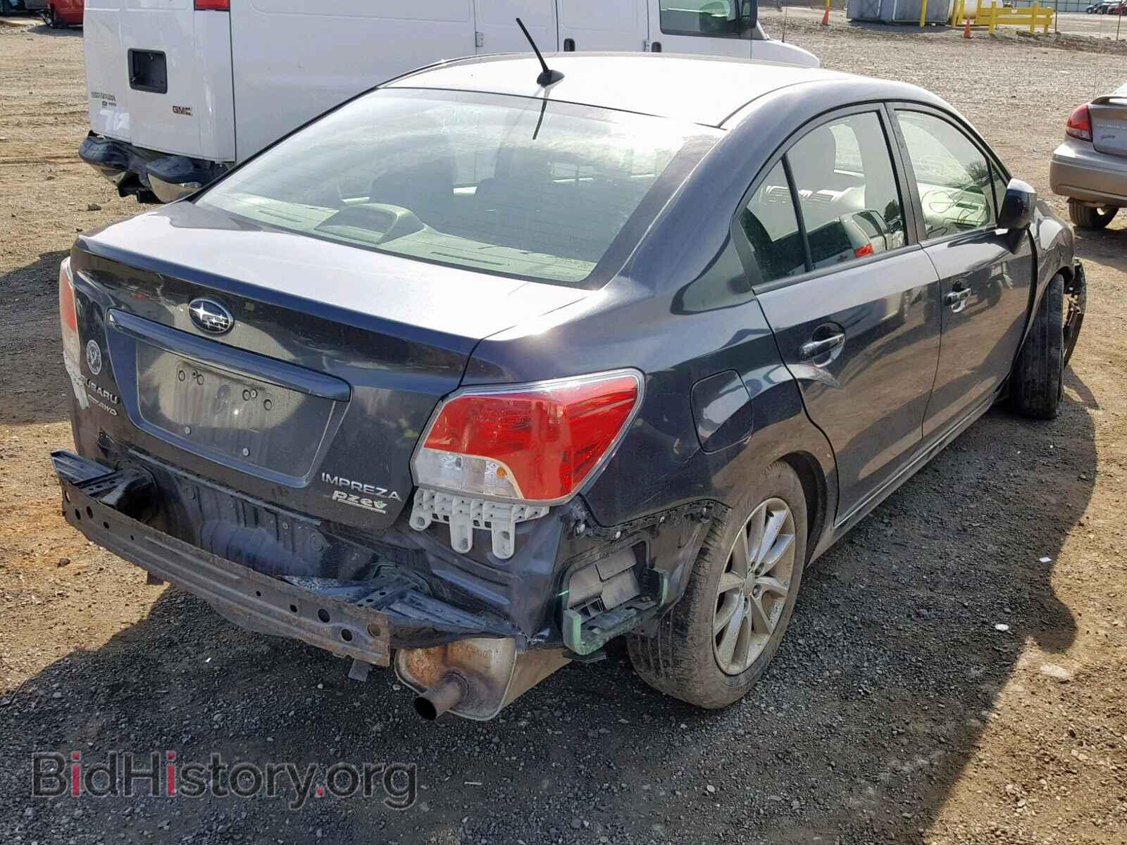 2012 SUBARU IMPREZA - VIN: JF1GJAC62CH016892 - Фото 4