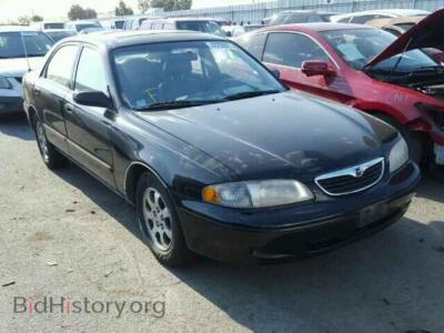 1998 Mazda 626 626 ES/LX, черный — VIN 1YVGF22D9W5730651, Copart