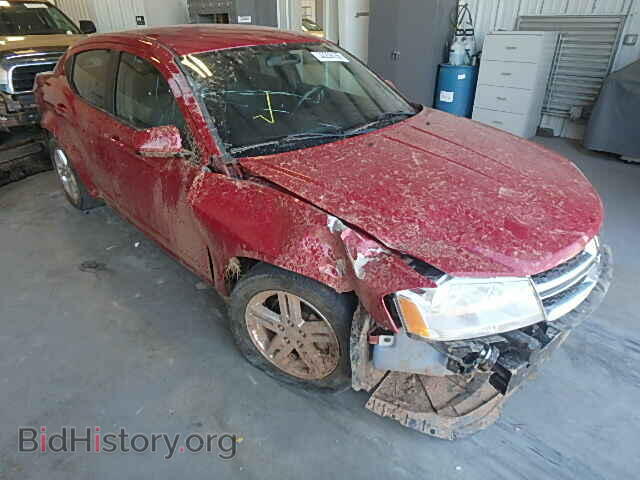 Фотография 1C3CDZCB4CN146917 - DODGE AVENGER 2012