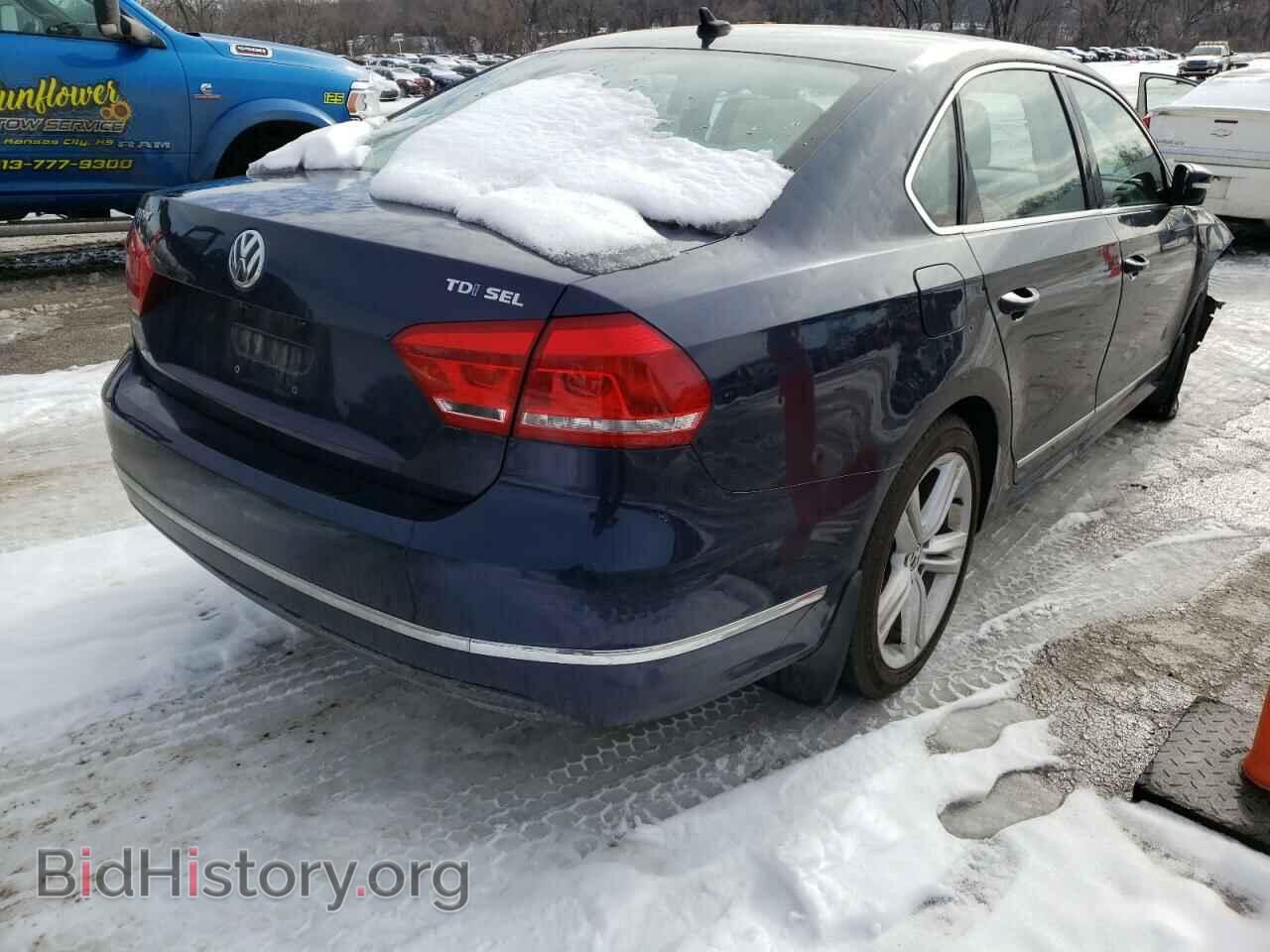 2013 VOLKSWAGEN PASSAT - VIN: 1VWCN7A36DC019069 - Фото 4