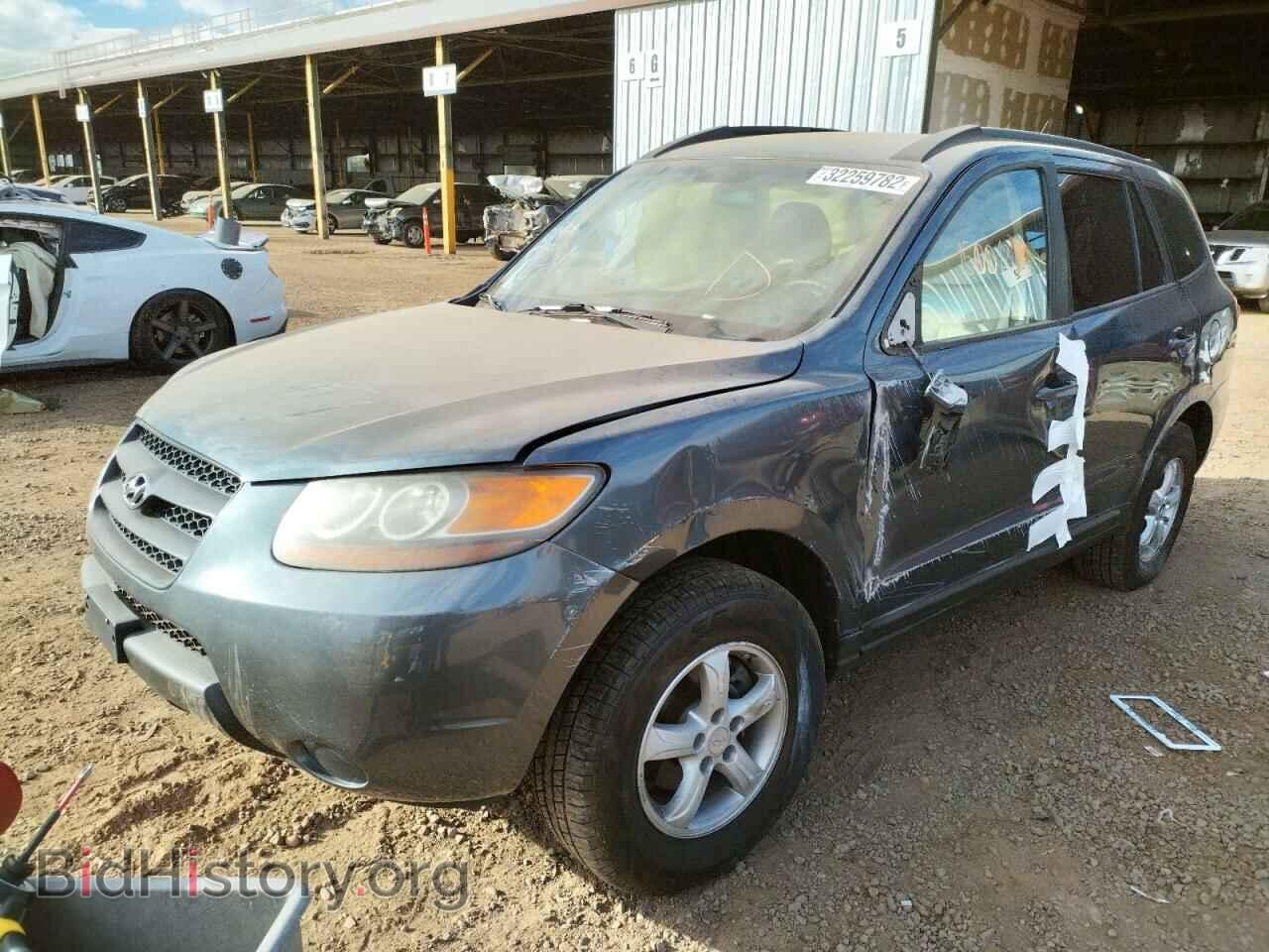 2008 HYUNDAI SANTA FE - VIN: 5NMSG73D08H163528 - Фото 2