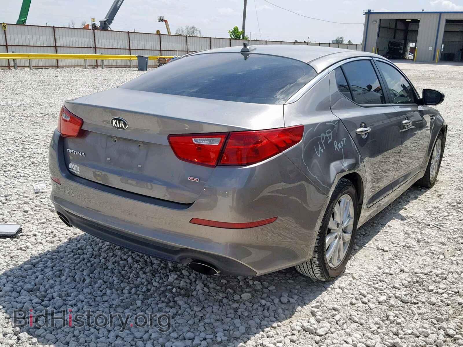 2015 KIA OPTIMA - VIN: 5XXGM4A73FG458953 - Фото 4