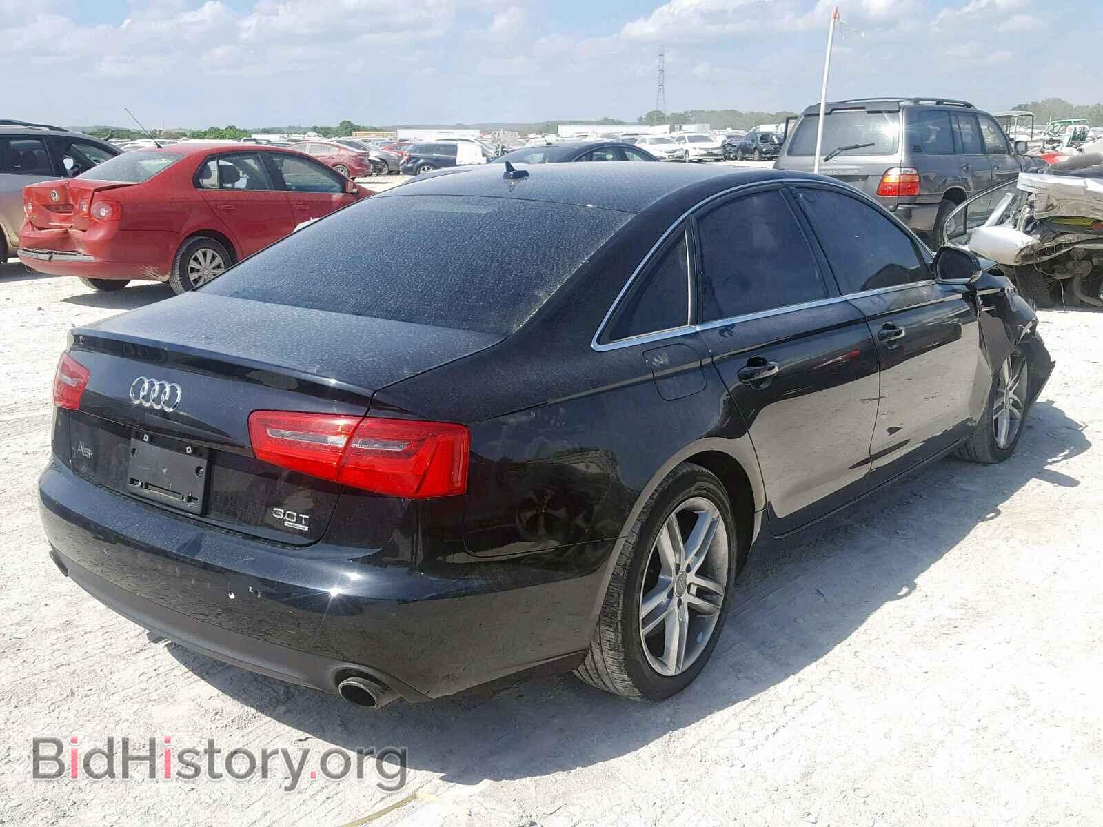 2012 AUDI A6 - VIN: WAUBGAFC7CN006300 - Фото 4