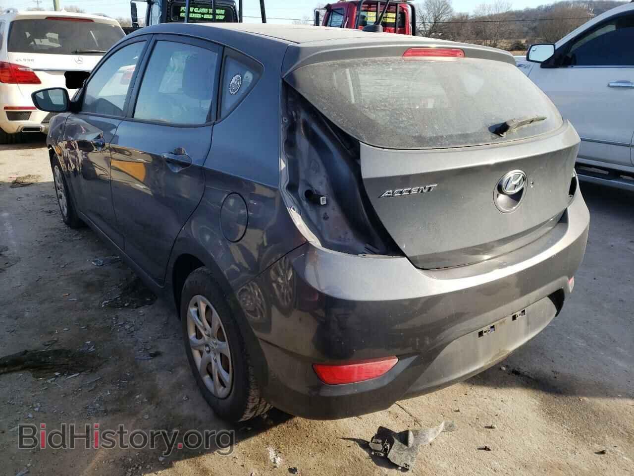 2012 HYUNDAI ACCENT - VIN: KMHCT5AE7CU041228 - Фото 3