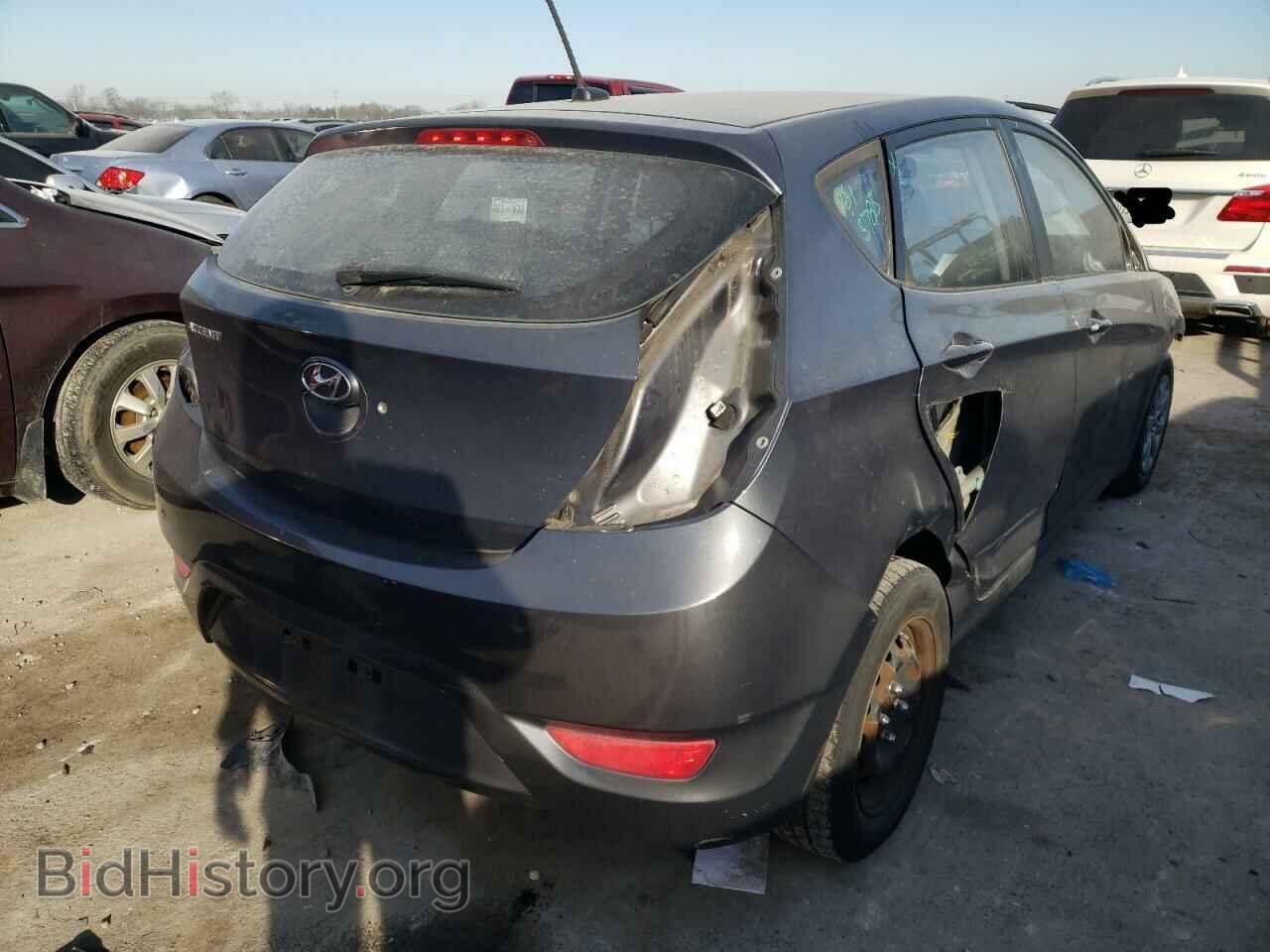 2012 HYUNDAI ACCENT - VIN: KMHCT5AE7CU041228 - Фото 4