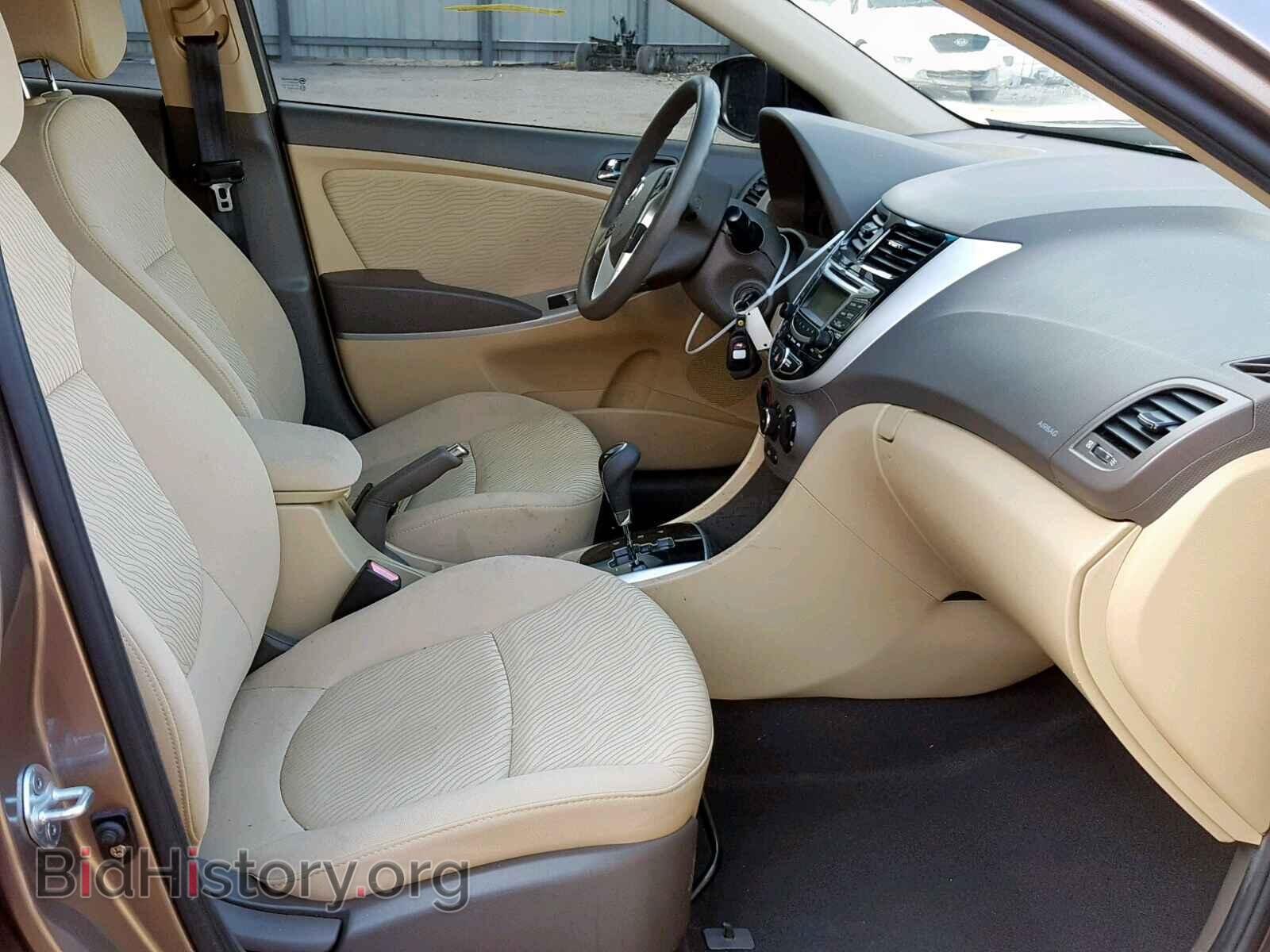 2012 HYUNDAI ACCENT - VIN: KMHCU4AE2CU125061 - Фото 5