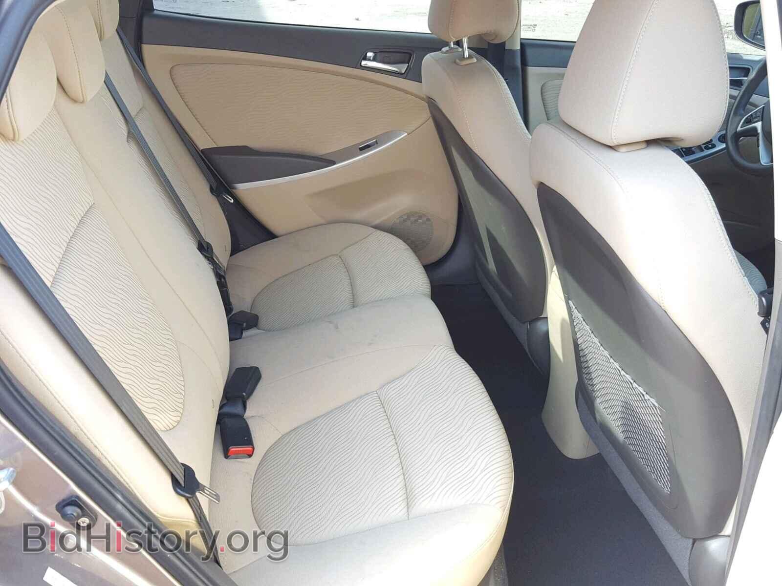 2012 HYUNDAI ACCENT - VIN: KMHCU4AE2CU125061 - Фото 6