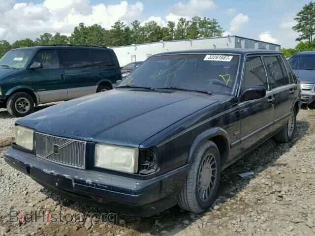 1990 VOLVO 740 - VIN: YV1FA8847L1463128 - Фото 2