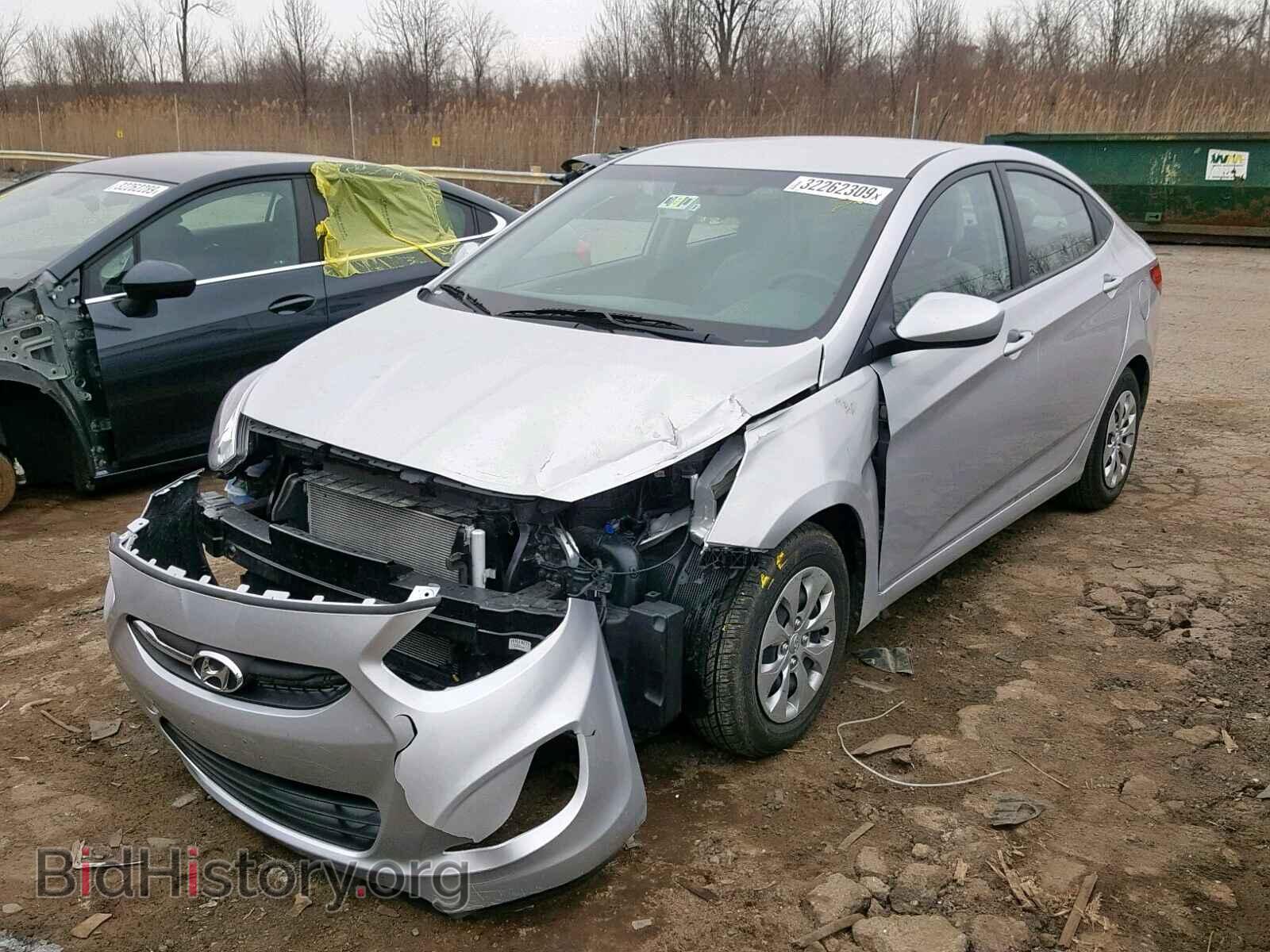 2017 HYUNDAI ACCENT - VIN: KMHCT4AE1HU331093 - Фото 2