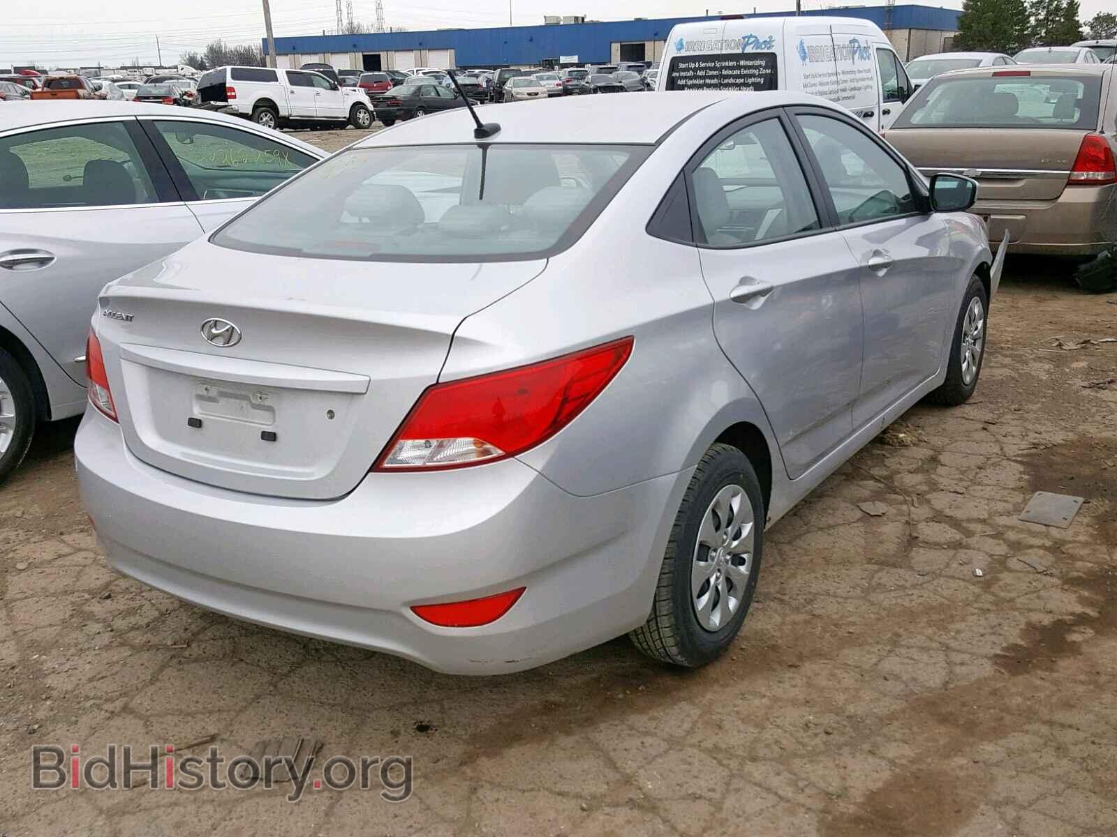 2017 HYUNDAI ACCENT - VIN: KMHCT4AE1HU331093 - Фото 4