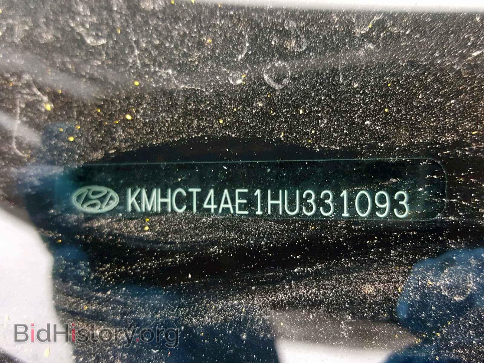 2017 HYUNDAI ACCENT - VIN: KMHCT4AE1HU331093 - Фото 10
