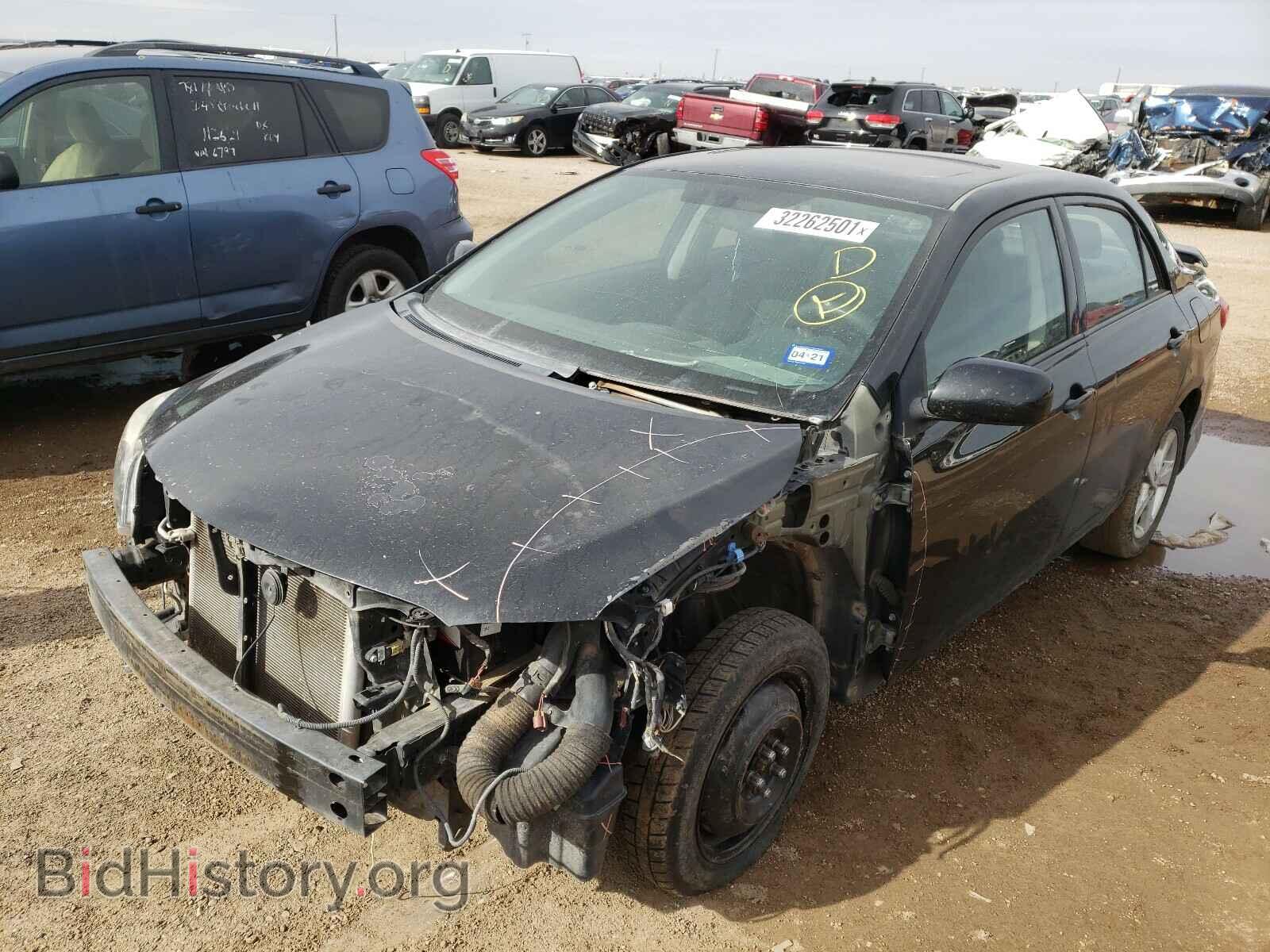 2011 TOYOTA COROLLA - VIN: 2T1BU4EE2BC594768 - Фото 2