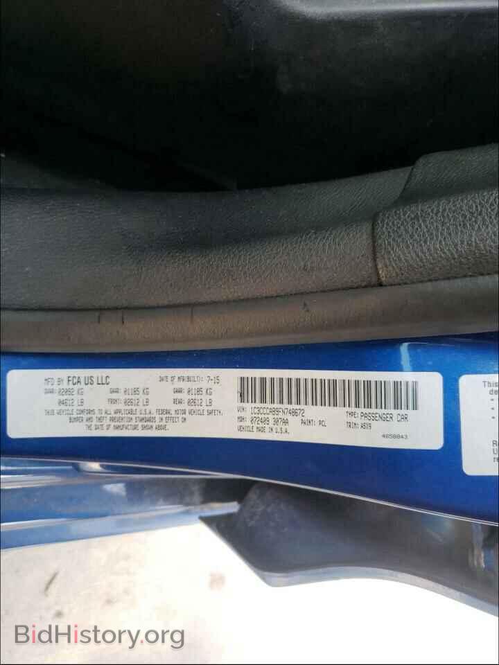 2015 CHRYSLER 200 - VIN: 1C3CCCAB9FN748672 - Photo 10