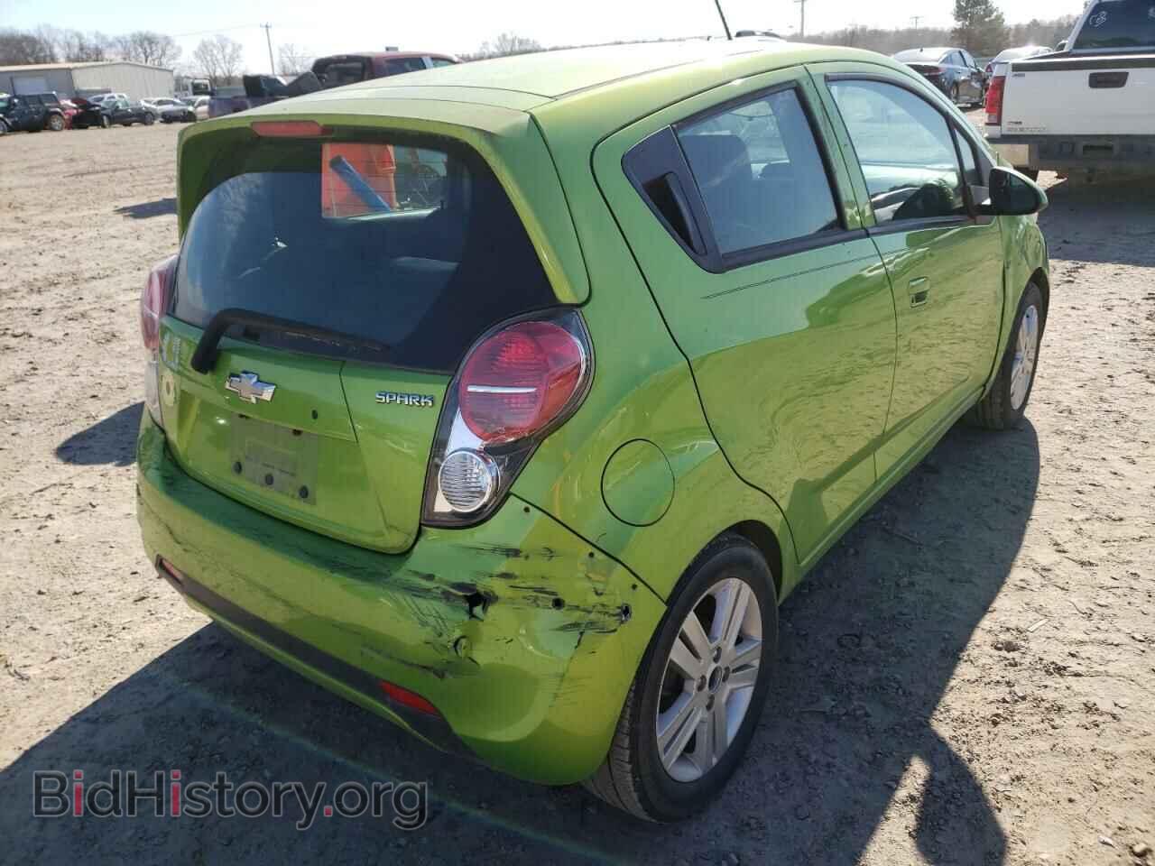 2014 CHEVROLET SPARK - VIN: KL8CB6S95EC495526 - Фото 4