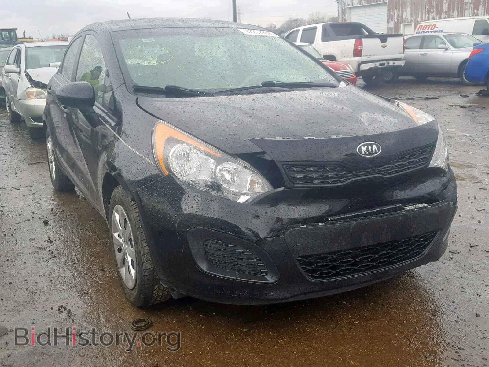Фотография KNADM5A38C6066418 - KIA RIO 2012