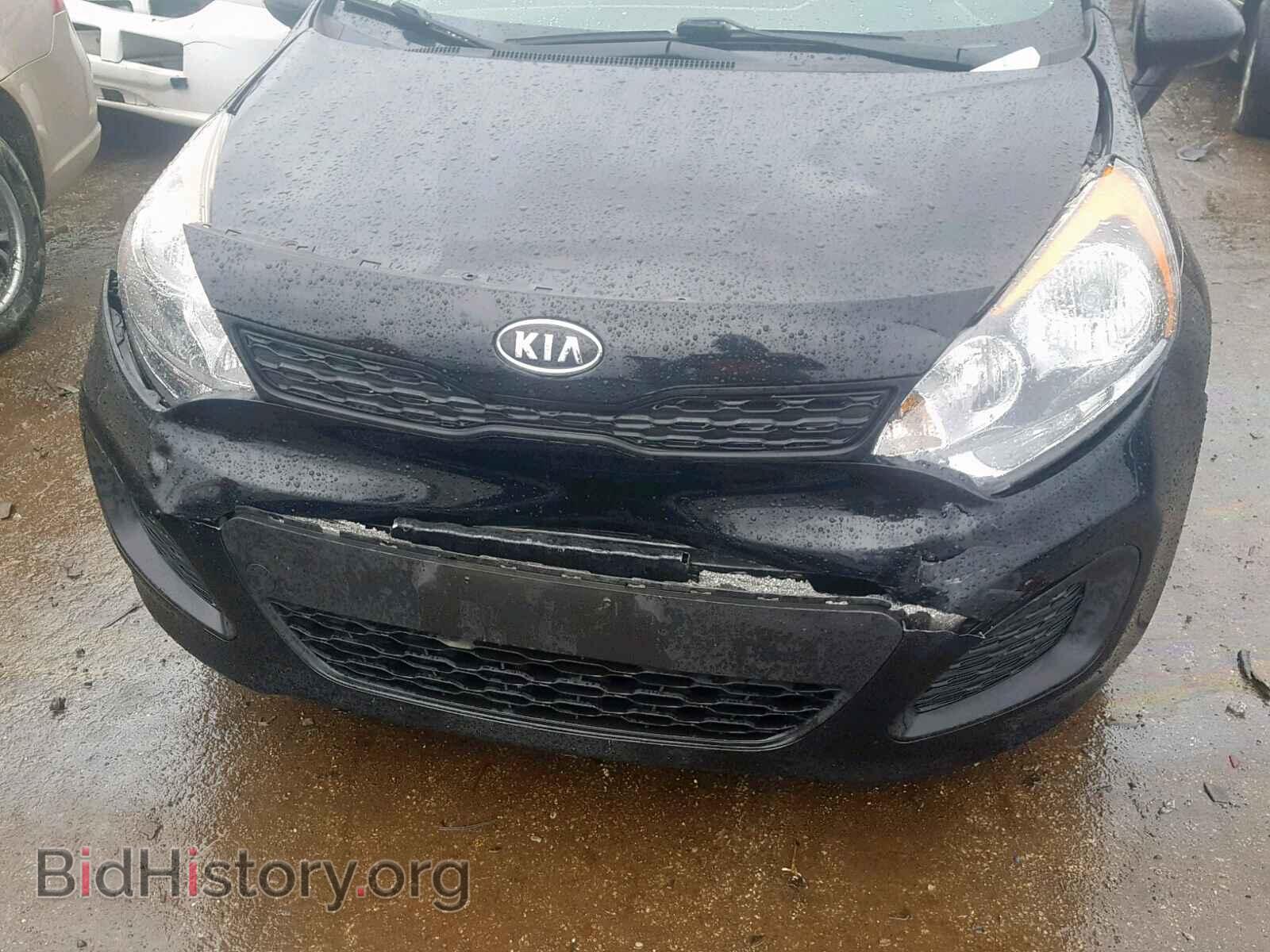 2012 KIA RIO - VIN: KNADM5A38C6066418 - Фото 9